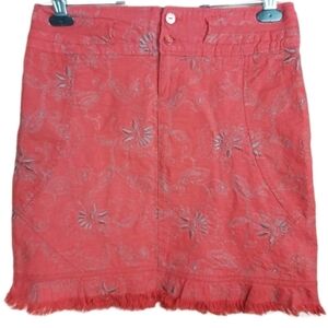 𝅺🍄3/50$🍄 Chlorophylle embroidered stretch skirt